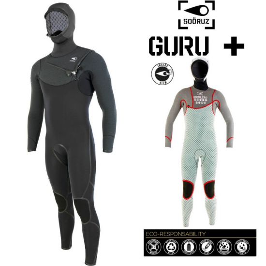 Fullsuit 5/4/3 CZ GURU+ Hood - OYSTERPRENE